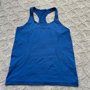 Lululemon Swiftly Tech Racerback 2.0 Tank - size 10 - Regatta Blue